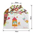thumbnail image 2 of PKQWTM Spring Floral Birds Nursing Cover Baby Breastfeeding Infant Feeding Cover Baby Car Seat Cover, 2 of 2