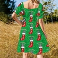 thumbnail image 4 of Meowy Catsmas! Sleeveless Dress Party dresses wedding guest dress 2024 dress party night elegant chic women dresses promotion, 4 of 7
