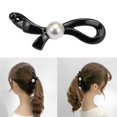 thumbnail image 1 of Pinza para el pelo de plátano con perlas para mujer Colcomx Pasador de pinzas para el cabello de plátano, 1 of 8