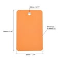 thumbnail image 2 of Uxcell Waterproof Eyelet Hole Plastic Shipping Tags,Outdoor Tags,30x50mm Orange 100pack, 2 of 5