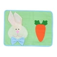 thumbnail image 5 of LABSERRON 1Set Kitchen Tableware Placemat Easter Theme Rectangular Multi-colored Fabric For Party Hosts, 5 of 8