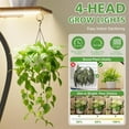 thumbnail image 3 of Plant Stand Indoor with Grow Lights, 9 Tiered 63" Tall Plant Shelf Corner Plant Stands  for Plants Display, Metal Plant Flower Display Shelves for Living Room, Patio, Balcony, 3 of 7