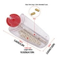 thumbnail image 3 of Universal Grinding Wheel Lighter Flint Cotton Core Set Replceable Accessories with Storage Lighters Fire Starter Flints Wick Kit Igniter Repair Replacing Parts, 3 of 7