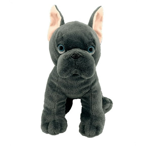 Freddie the Frenchie 16" Stuffed French Bulldog – Soft Cuddly Dog Plush Toy, Realistic Puppy Gift for Kids & Dog Lovers