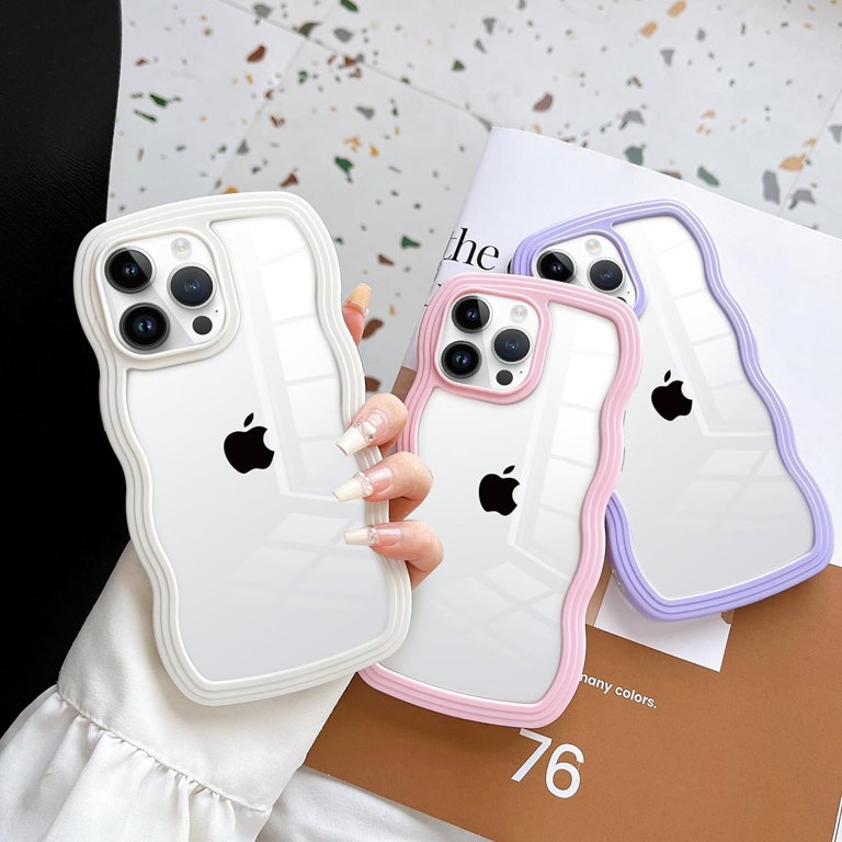 for iPhone 11 Pro Max Case Shockproof Clear Hybrid Slim Wave