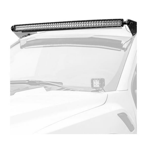 18-C F150 52 in. Curved Raptor Front Roof Light Bar Mount Kit - Universal Wiring Harness for 2015-2020 Ford F-150