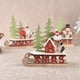 thumbnail image 4 of Injueey Árbol de decoración de escritorio de Navidad, colgante de bonita, artesanía DIY, adorno ensamblado, fiesta, hogar, dormitorio, oficina Kits de decoración para fiestas Papá Noel Injueey HA069342-01, 4 of 6