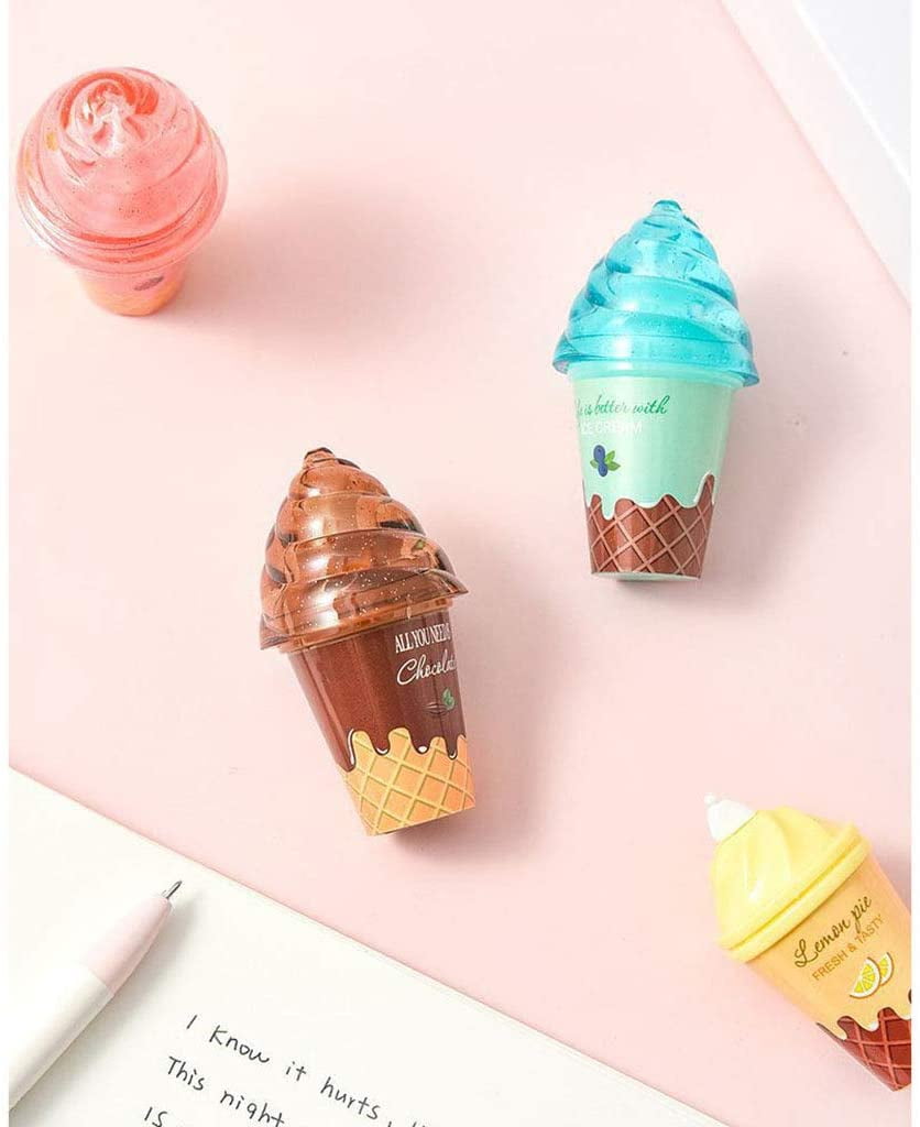 Simple Style Students Correction Tape Cute Milk Tea Cup Ice Cream Design Roller Correction Tape Yyooo Practical Office School Stationary Supplies