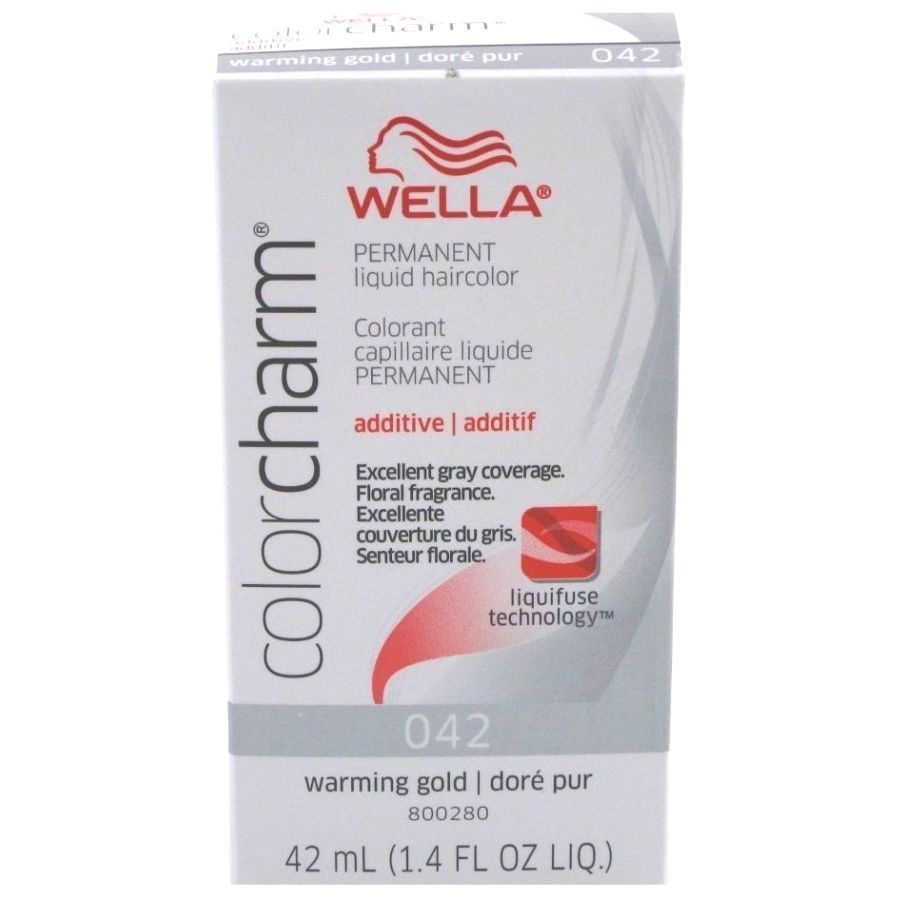 Wella COLOR CHARM, HAIR COLOR Permanent Liquid Haircolor Additive, 042