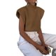 thumbnail image 5 of Txlixc Blusa de cuello alto de manga corta Txlixc moda, 5 of 5
