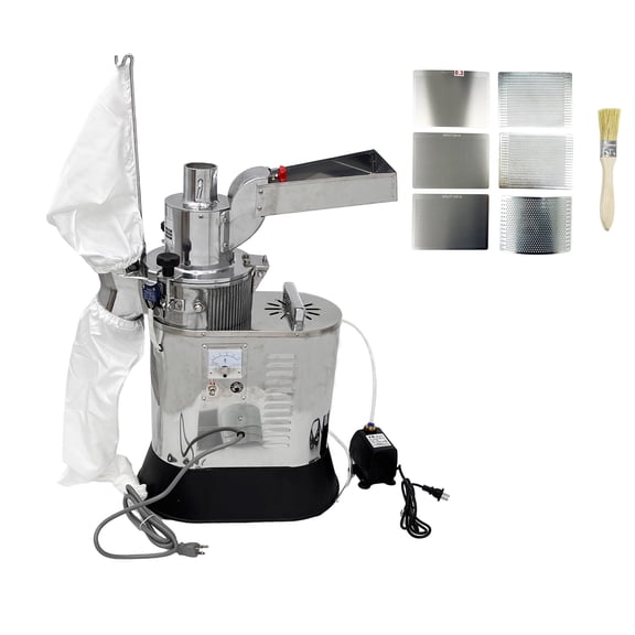 Hammer Mill Grinder Electric Herb Grinder Mill Spice Hammer Grain Pulverizer