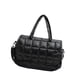 thumbnail image 5 of Bolso bandolera acolchado para mujer, informal y elegante, con correa ajustable para exteriores. Negro, 5 of 9