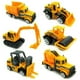 thumbnail image 2 of 6 PC Diecast Mini Alloy Inertial Engineering Vehicle Dump Truck Educational Toys, 2 of 8