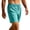 #02 Green 【Mix, Match & Rotate: Stock Up on Daily Colors】, variant on Men's Water Repellent Beach Swim Shorts, Secure Zipper Pockets Adjustable Drawstring Elastic Waist Wrinkle Resistant Straight Cropped Pants for Swimming Surfing Summer | TruHer,Black L