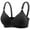 Black, variant on Women's Wireless Comfort Bra – Front-Closure Non-Padded Bralette, Supportive Soft Cup for Lounge & Sleep | | 1PC Women's Bra