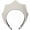 White, variant on Yvsxxv 1Pc Red Medieval Elizabethan Crown Headband Hair Accessories