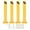 36in, variant on Safety Bollard Post, 36"/42"/48" x 4.5" Height Bollard Post, Steel Safety Bollard with Anchor Bolts, for Warehouse,Traffic-Sensitive Area,Yellow