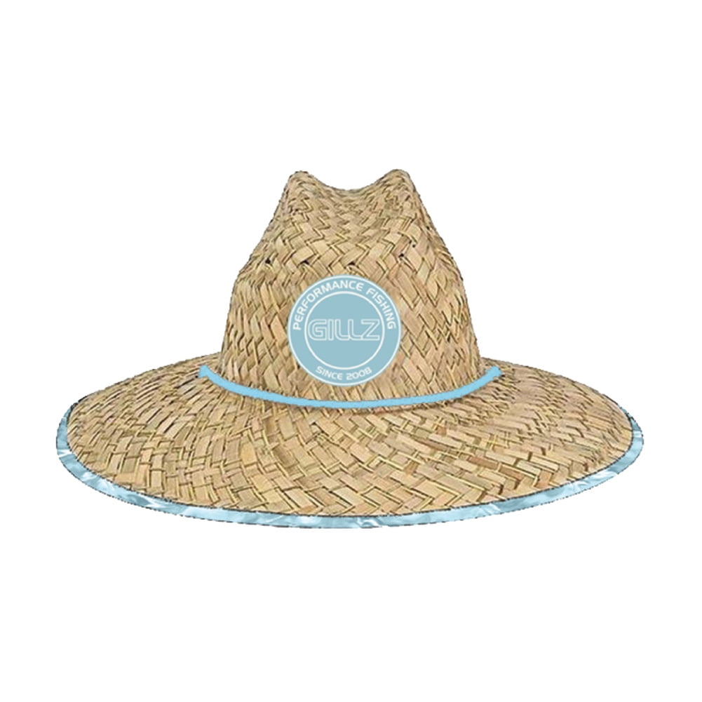 GILLZ Mens Straw Aquatic Water Hat (GMHSAQW)