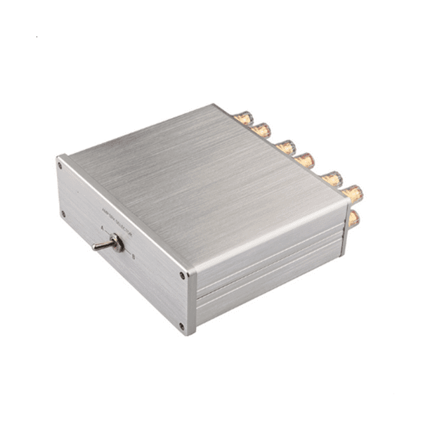 HIFI Lossless 4 IN 1 Out 2 IN 1 OUT Hifi Stereo RCA Audio Source Input