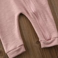 thumbnail image 4 of Qiylii Newborn Baby Romper, Cute Rabbit Ears Hooded Zipper Bodysuit,0-24M, 4 of 7