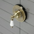 thumbnail image 2 of Kingston Brass KS3033PL 3-Way Diverter Valve with Trim Kit, Antique Brass, 2 of 4