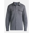 thumbnail image 7 of George Men's Quilted Overshirt with Long Sleeves, Sizes XS-4XLT, 7 of 7