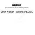 thumbnail image 2 of Transit Auto Front Right Bearing Assembly Suspension Upper Control Arm with Ball Joint Lower Outer Tie Rod Sway Bar Stabilizer Link Kit (5Pc) for Car 2004 Nissan Pathfinder LE SE K7T-105379, 2 of 11