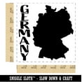 thumbnail image 2 of Germany Country Solid with Text Self-Inking Rubber Stamp Ink Stamper - Red Ink - Large 1-1/2 Inch, 2 of 7