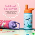 thumbnail image 3 of BOZ Kids Unicorn Water Bottle with Straw Lid, 14 oz / 414 ml, Double Wall Stainless Steel, BPA-free and Dishwasher-safe, 3 of 8