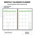 thumbnail image 6 of Bxaolu 2026-2028 Planner – Monthly Planner, Jan. 2026 – Dec. 2028, 5.9" x 8.5" with Tabs, Flexible Hardcover, Thick Paper, Strong Twin-Wire Binding, Blue, 6 of 6