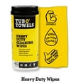 thumbnail image 3 of Tub O' Towels Heavy-Duty 7" x 8" Size Multi-Surface Cleaning Wipes, 40 Count Per Canister, 3 of 11