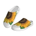 thumbnail image 2 of Kdxio Sunflowers (2) Women's Men's Slippers Plush Slip-On House Slipper for Winter Indoor Soft Cushion Non-slip Fluffy Slides Slippers-35/36, 2 of 7