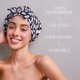 thumbnail image 4 of Gorro de ducha GRACE & COMPANY Luxury 100% impermeable Casablanca, 4 of 8