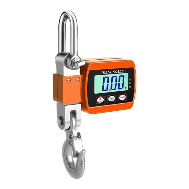 Balance Numérique LCD 0.05-500kg, Balance de Grue Portable, Balance Électronique Industrielle, Poids Lourd, Outil de Pesée Suspendu, Portable