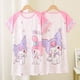 thumbnail image 1 of Camisones Kawaii Sanrios, ropa de dormir de dibujos animados, Cinnamoroll, My Melody Kuromi KT, suave y cómoda, regalo para niña, 1 of 1