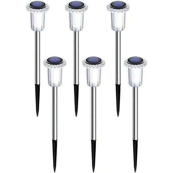 Solar Pathway Lights Outdoor – Waterproof Warm White LED Landscape Lighting for Yard, Garden, Driveway, Walkway, Patio, Lawn, Path (6)