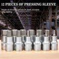 thumbnail image 2 of Allen Socket, 12 Piece Hex Impact Socket Set, 1/2" Drive Socket Set 5mm to 22mm Hex Socket Set, 2 of 5