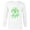 White, variant on Disney Muppets Kermit the Frog in Clovers St Patrick’s Day - Long Sleeve T-Shirt for Men - Customized-Black