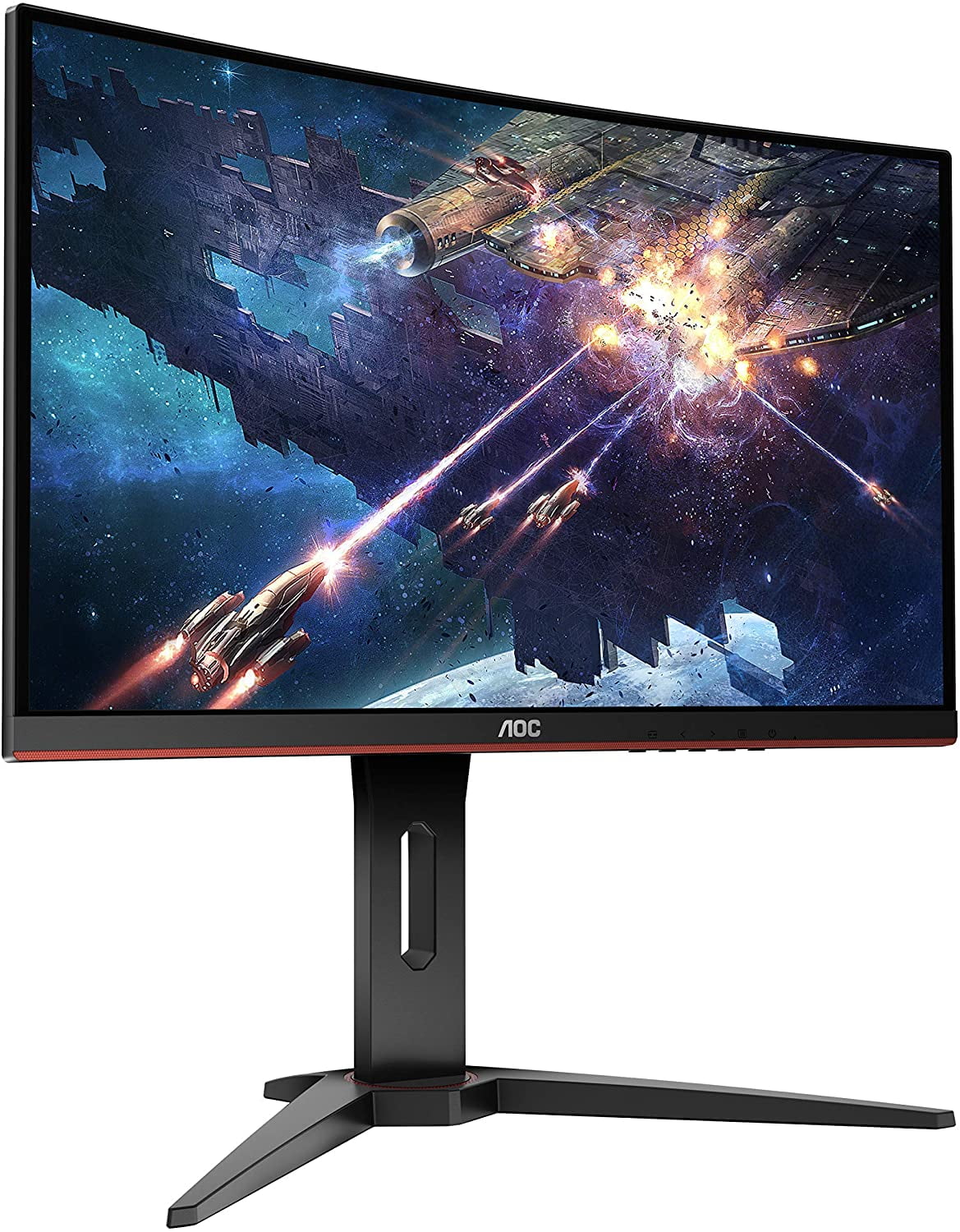 Aoc C27g1 27in Curved Frameless Gaming Monitor Fhd 19x1080 1800r Curved Va 1ms Mprt 144hz Displayport Hdmi Vga Height Adjustable Vesa Compatible Certified Refurbished Walmart Com Walmart Com Aoc C27g1 27in Curved Frameless Gaming Monitor Fhd 19x1080 1800r Curved Va 1ms Mprt 144hz Displayport Hdmi Vga Height Adjustable Vesa Compatible Certified Refurbished Walmart Com Walmart Com