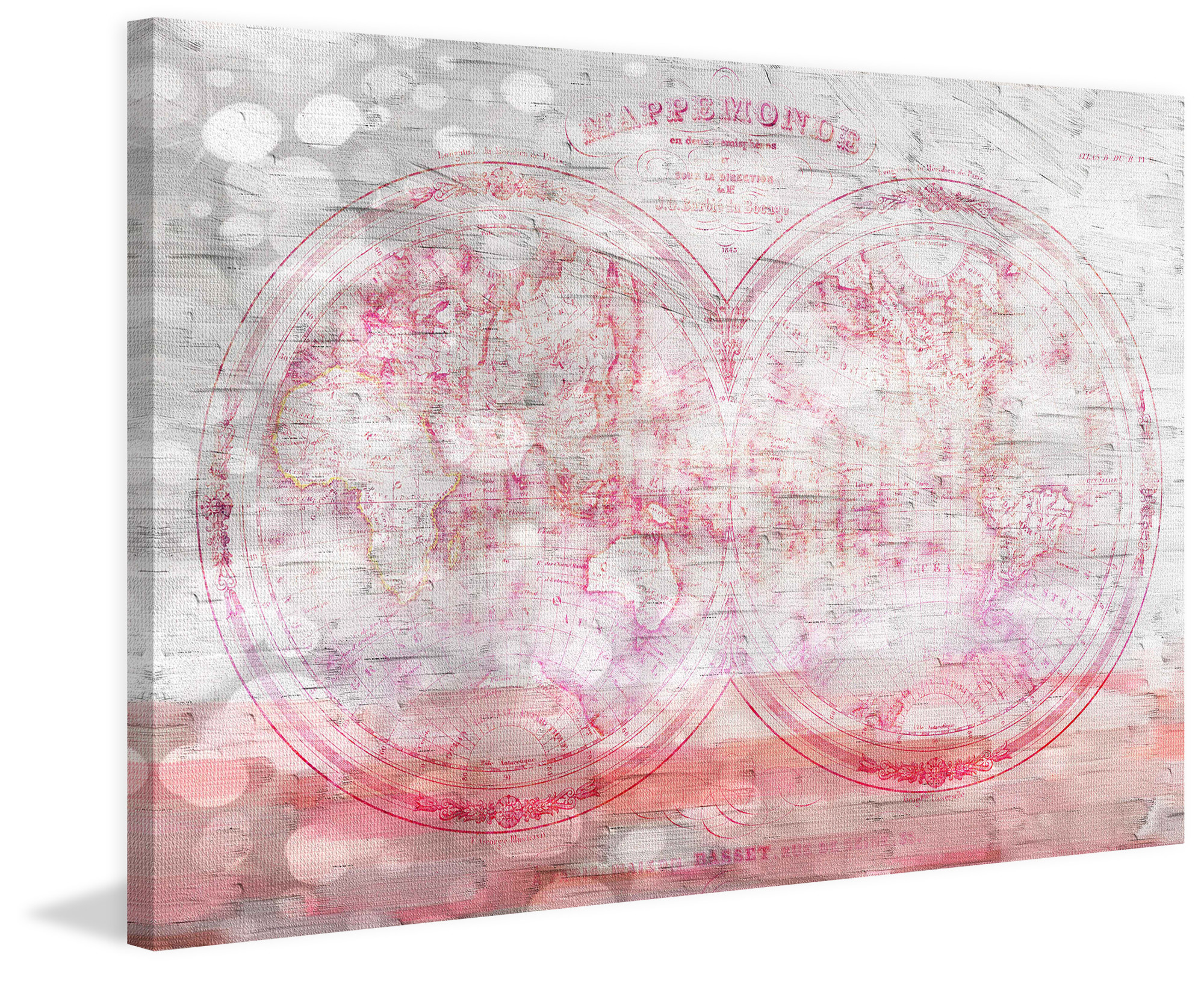 Parvez Michel Inc Parvez Taj - Flash of Pink Print on Canvas - Multi-color