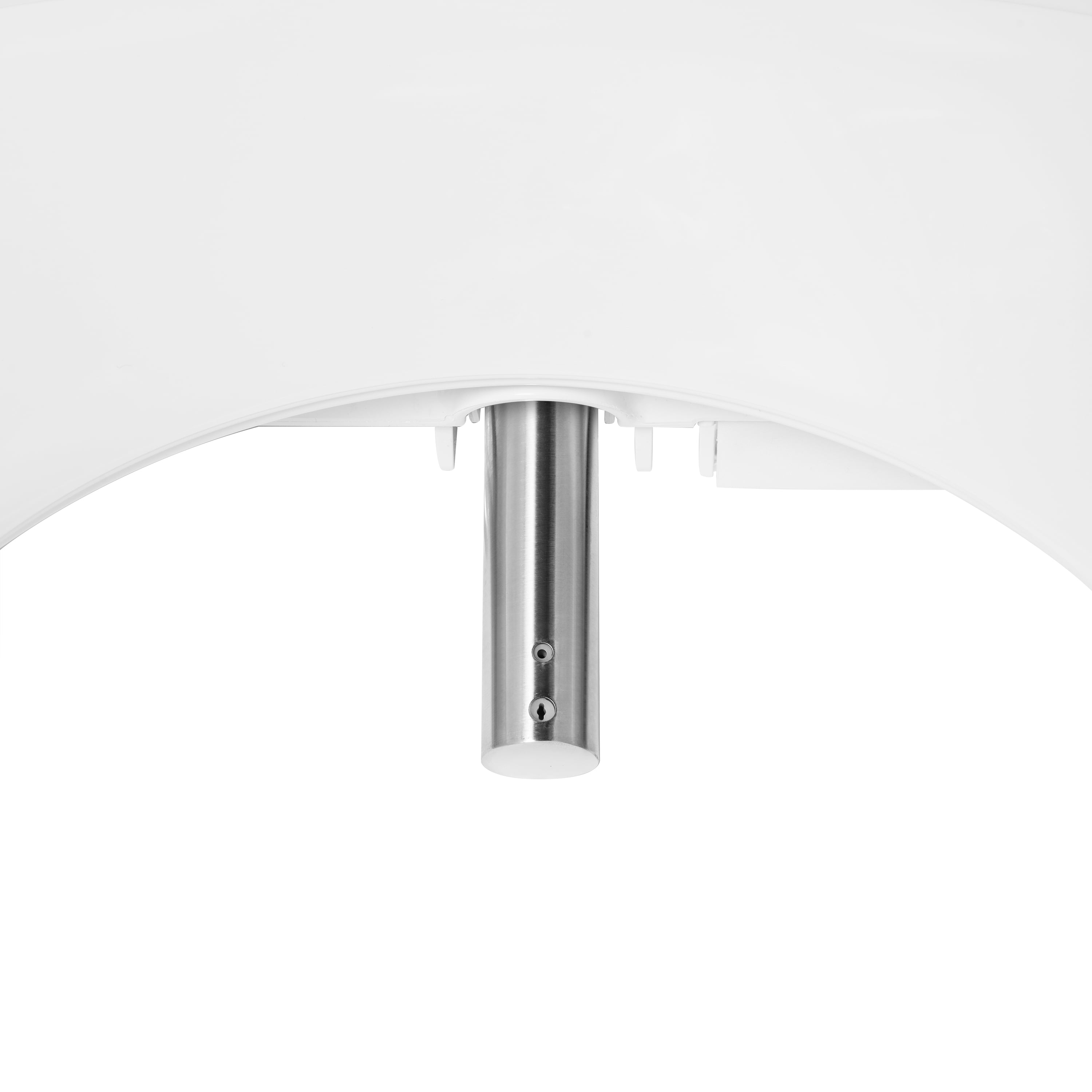 Brondell Swash Select EM417 Sidearm Bidet Seat with Warm Air Dryer, Elongated White
