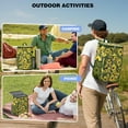 thumbnail image 4 of Travel Cooler Bag - Sunflower Camping Beer Cooler Backpack with Bottle Opener- Waterproof Insulated Picnic Backpacks - Cooler Bag for Beach, 4 of 6