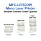 thumbnail image 3 of Impresora multifunción láser monocromática Brother MFC-L2750DW, 3 of 8