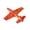 Orange, variant on mdesiwst EVA Foam Airplane Model Hand-Throwing Aircraft Toy Lightweight Kids Educational Glider Airplane Toddlers Boys Girls Outdoor Colorful Flying Plane Toy