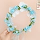 thumbnail image 5 of Sonducket de flores, decoración para el cabello, colgante nupcial, mano de obra fina atractiva, tamaño compacto, decoraciones de larga Ropa, zapatos y accesorios Miscelánea Azul, 5 of 6