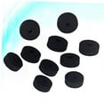 thumbnail image 3 of WRITWAA 10PCS Cymbal Pads Felt Set Black Felt Washers for Improved Performance, 3 of 8