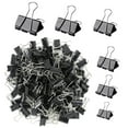 thumbnail image 1 of Almencla 120 Pieces Binder Clips Durable Office Supplies Clips for Hobbies Home files, 1 of 8