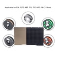 thumbnail image 4 of Placa De Construcción De Impresora 3D, Superficie De Construcción De Impresora 3D Mate Dorada PEI Flexible De 264x276 Mm Para PLA ABS TPU PETG, 4 of 7