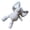 F, variant on PrimeGo Dog Plush Toy Interactive Squeaky Stuffed Animal Toy Soft Duck Rabbit Donkey Dog Chew Toy for Heavy Chewers Small Medium Large Dogs Fetch Lovers