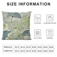 thumbnail image 5 of PHYHOO Throw Pillow Covers Home Decor  Floral Vintage Green Blue Gray Tribal Geometric Leaves Pillow Cases Decorative  Outdoor Cushion Couch Sofa Pillowcases, 5 of 5